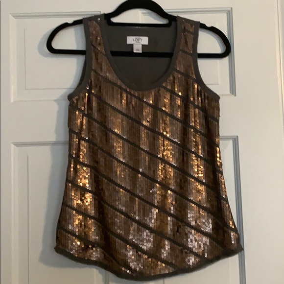 sequin tank top - Picture 1 of 5